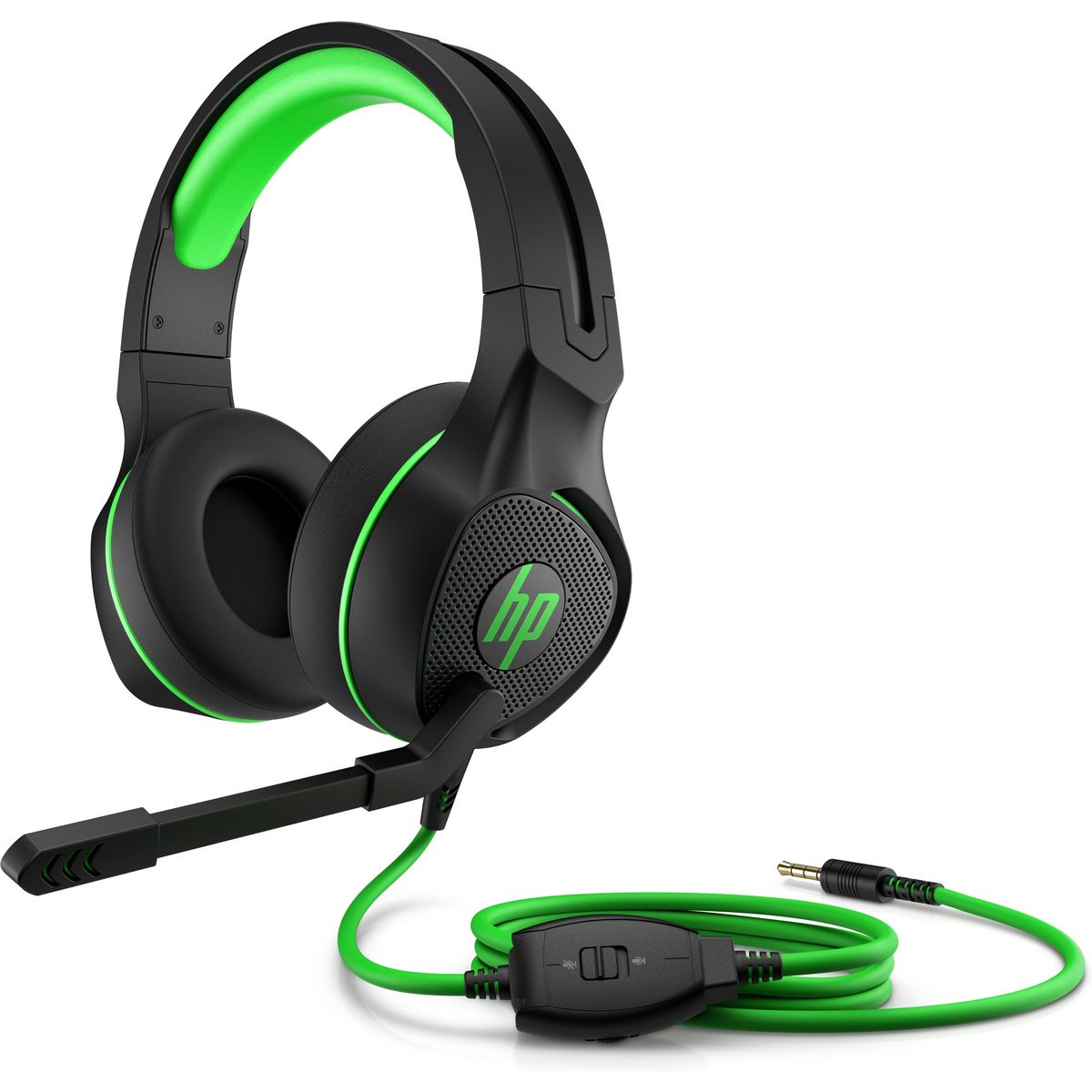 HP Casque Gaming PAVILION 4004BX31AA -Noir et vert