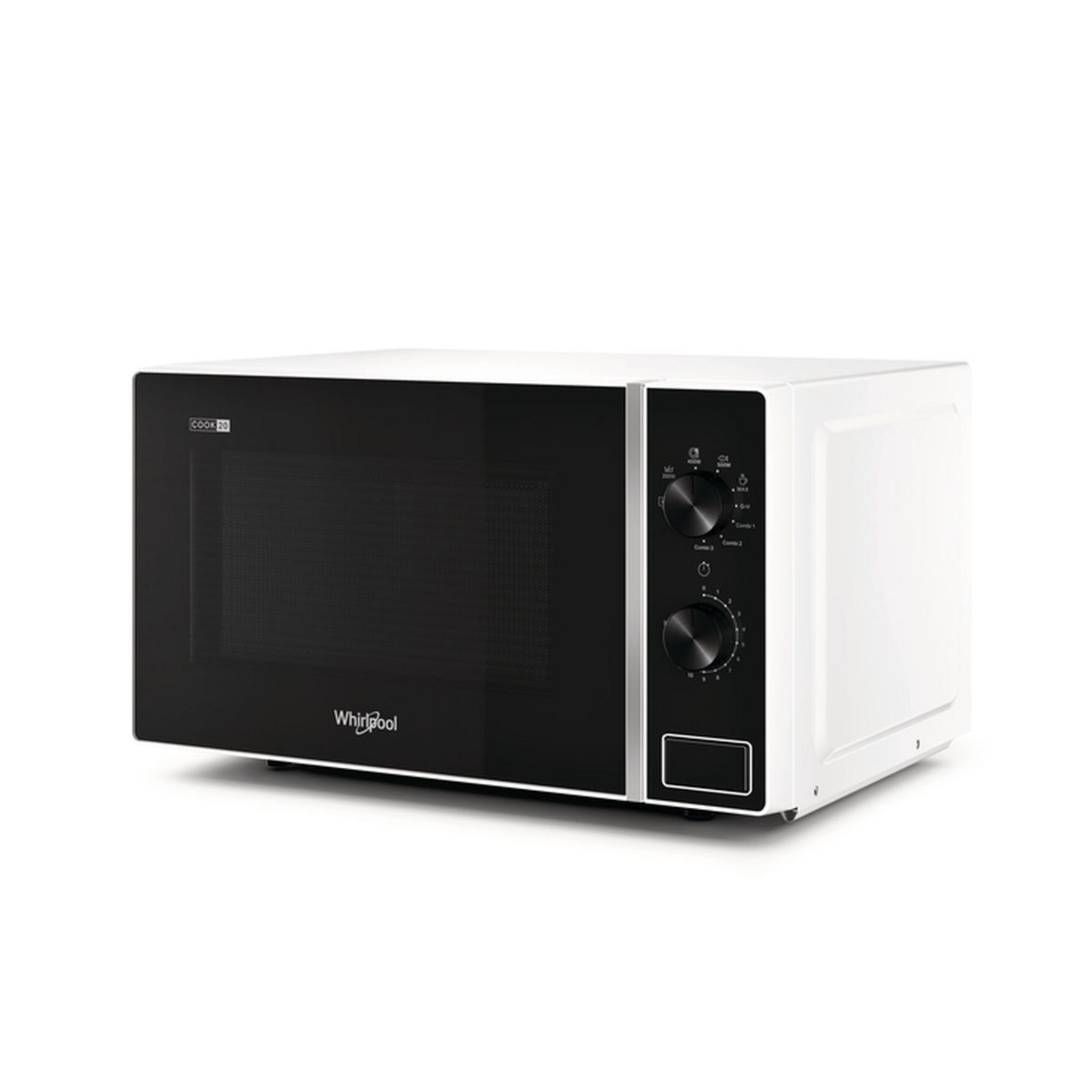 Voir la diapositive 3 : WHIRLPOOL Micro-ondes grill MWP103W -  700 W - Capacité 20 L - Blanc