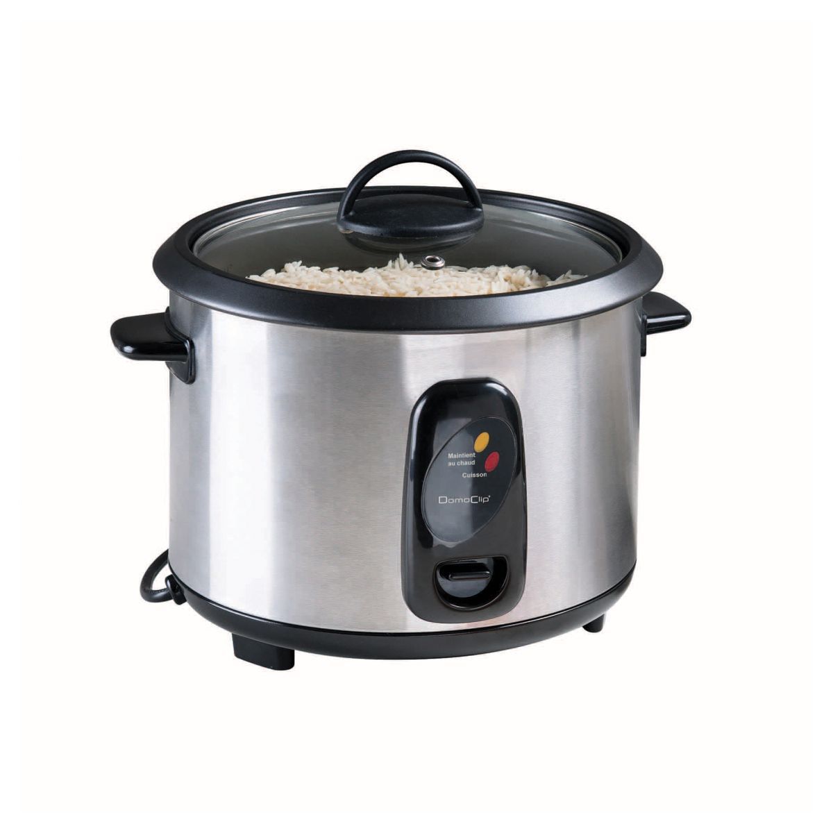 LIVOO Cuiseur à riz et vapeur DOC192 - Argent