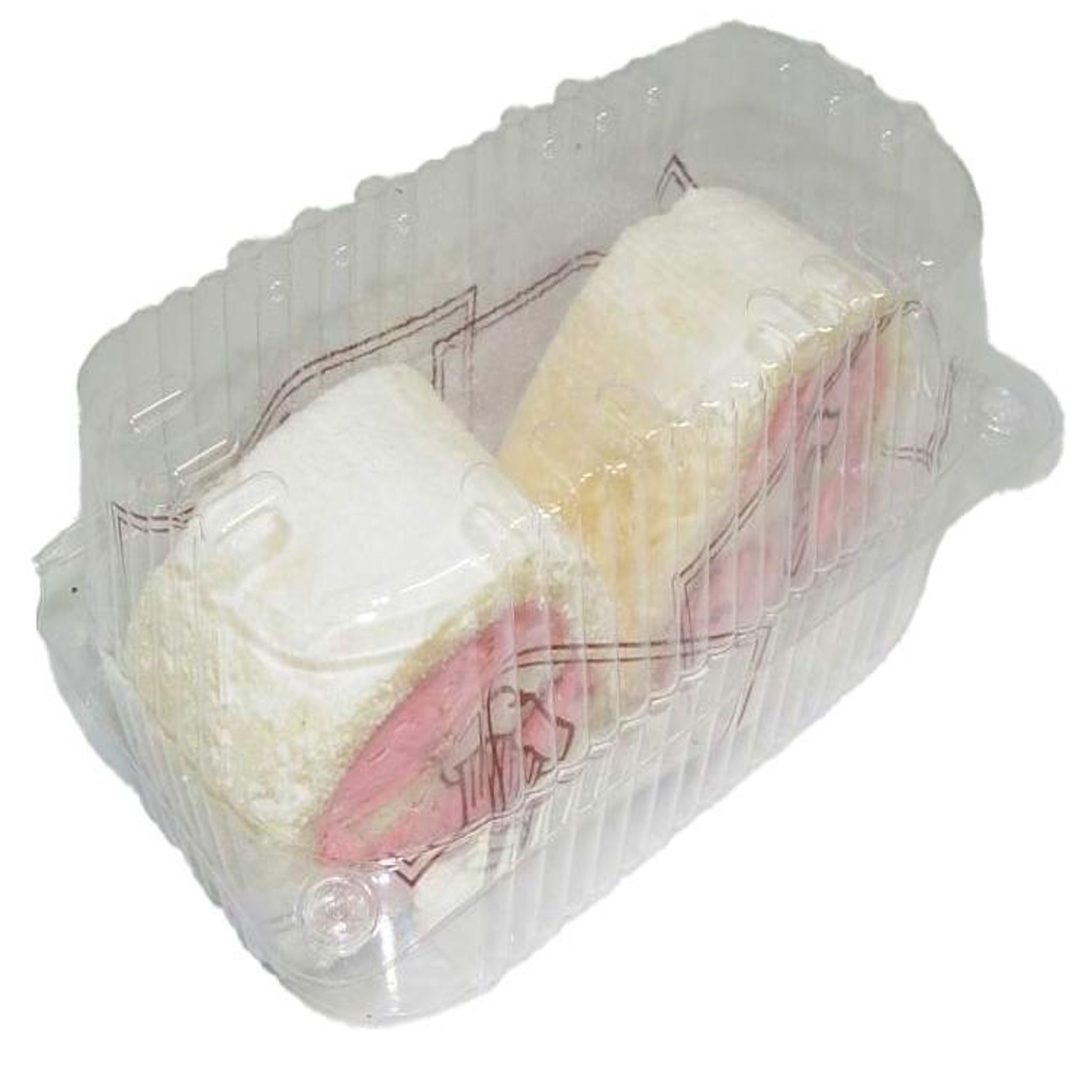 Roulé mousse framboise 2 pièces 200g