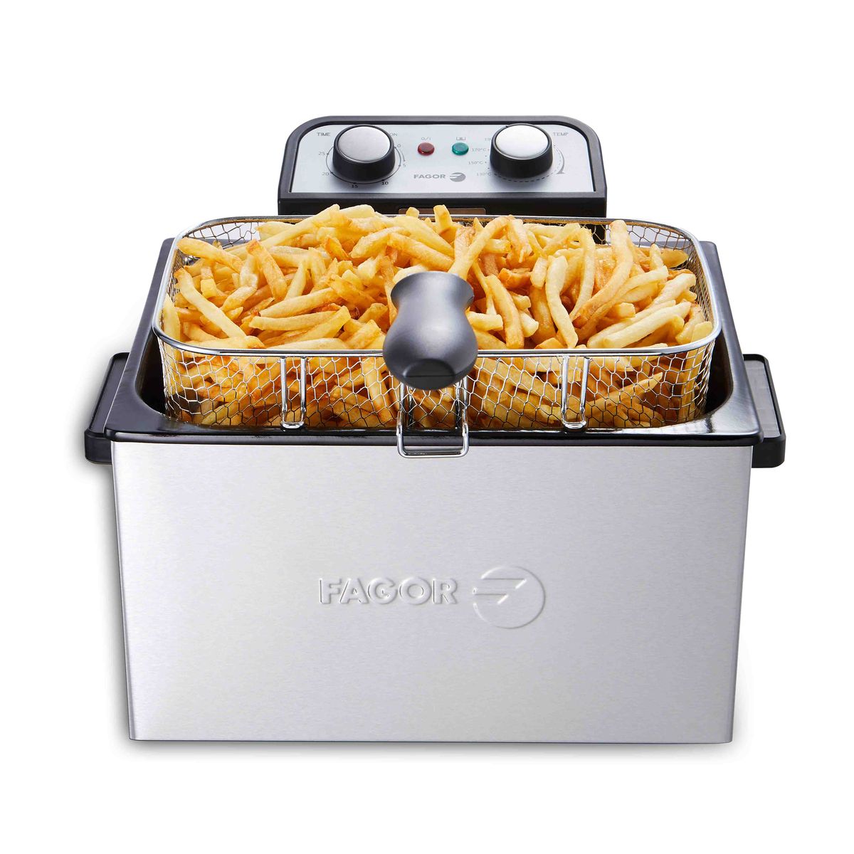 Voir la diapositive 8 : FAGOR Friteuse électrique FG777 - Inox