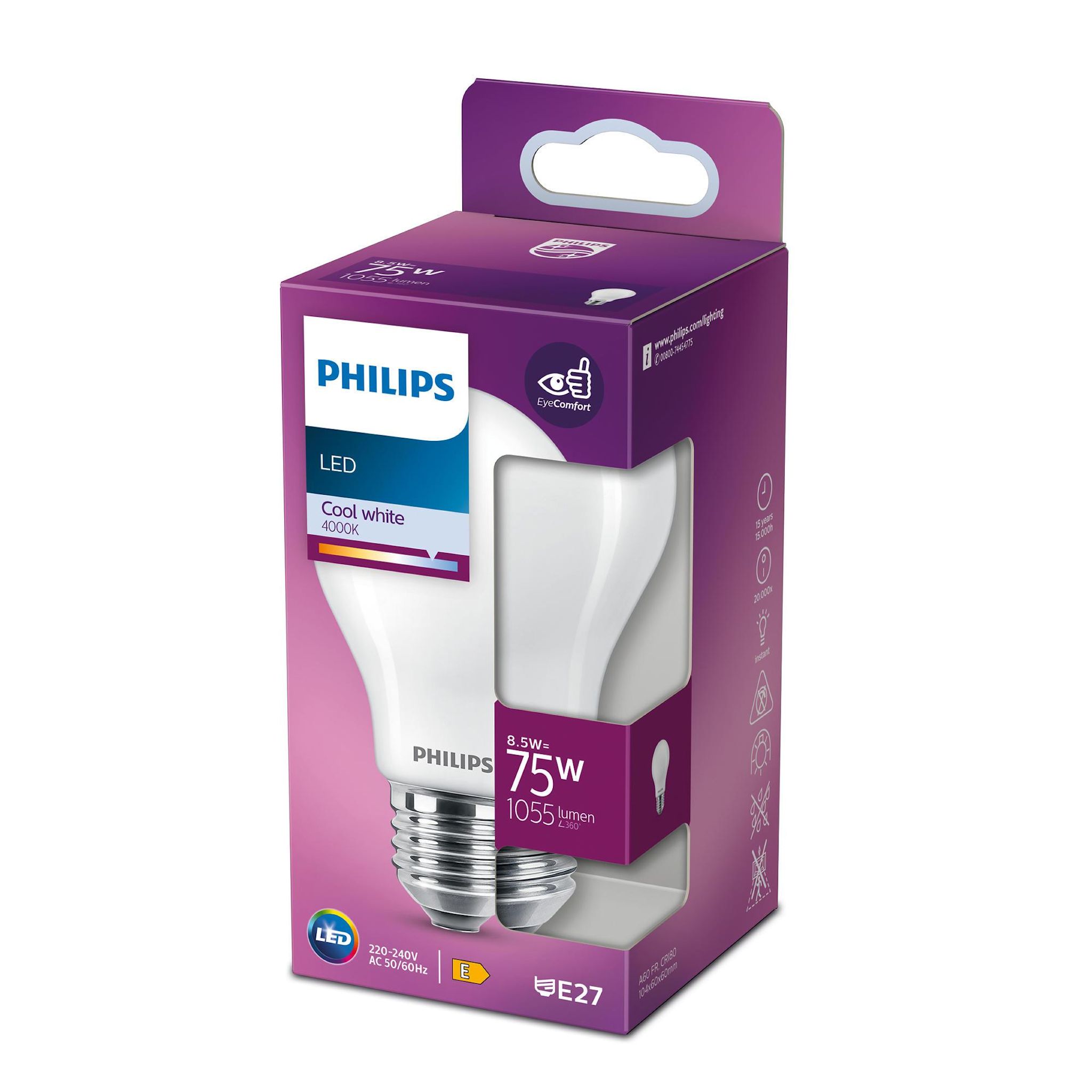 PHILIPS Ampoule LED 75W E27