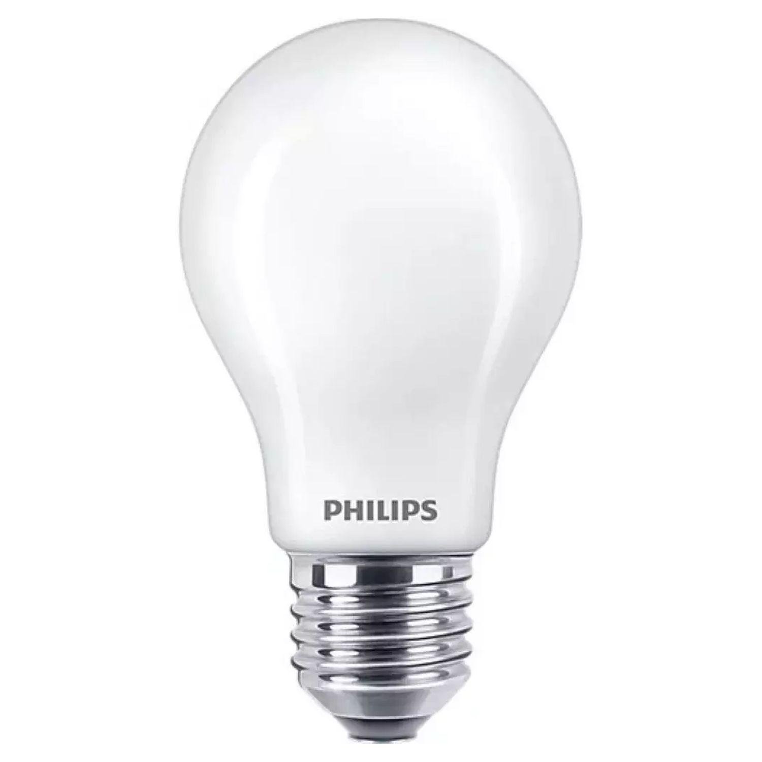 Voir la diapositive 2 : PHILIPS Ampoule led E27 sphère 60W warm white 806 lumen