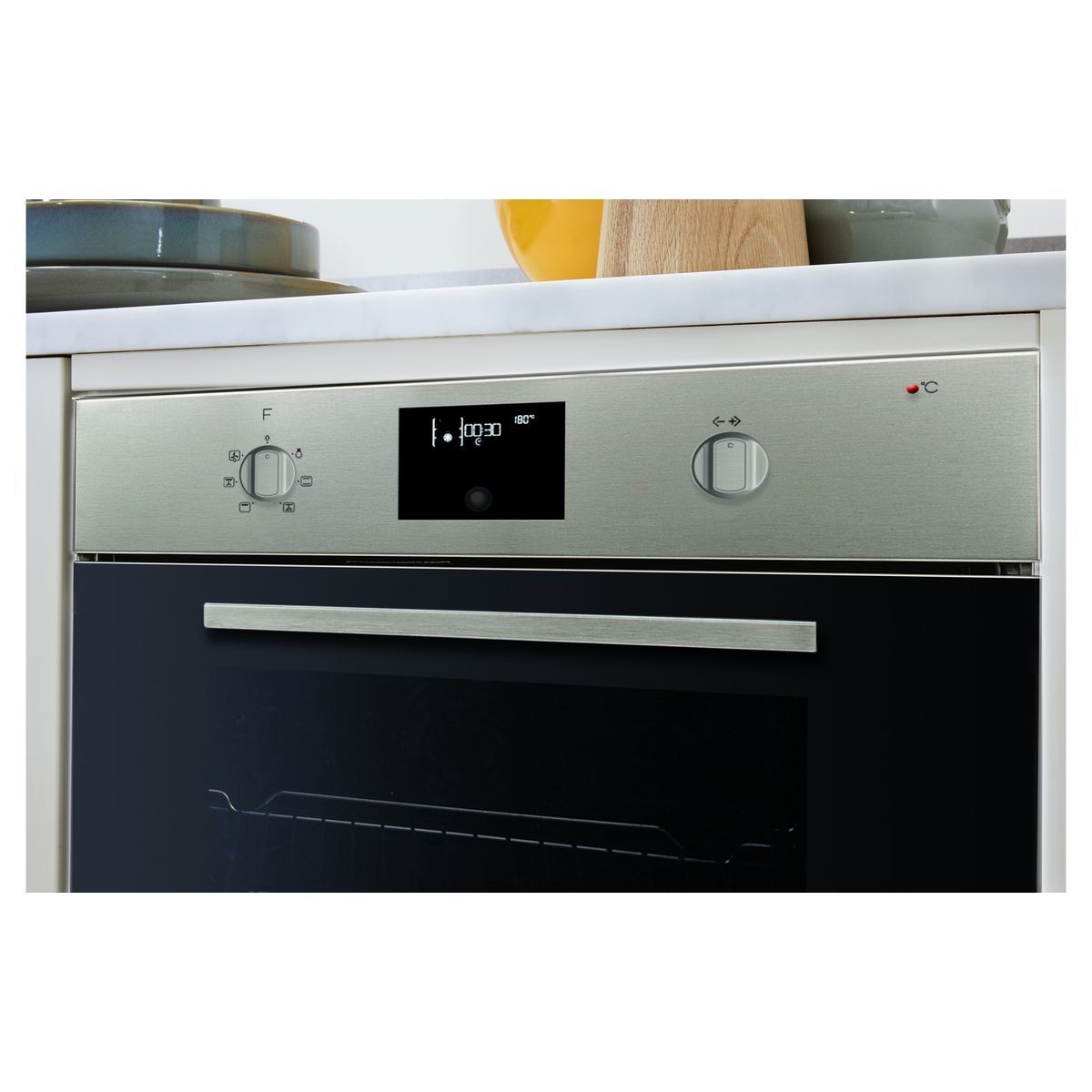 WHIRLPOOL Four encastrable AKZ483IX, 65 L, Multifonction, Chaleur tournante, Nettoyage pyrolyse