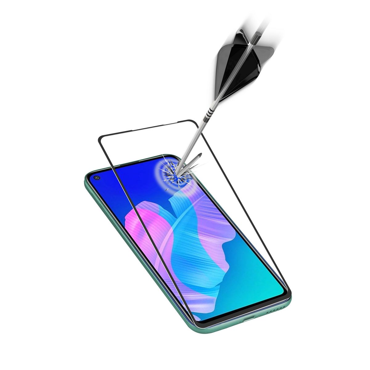 CELLULAR Protection écran en verre trempé pour Huawei P40 Lite