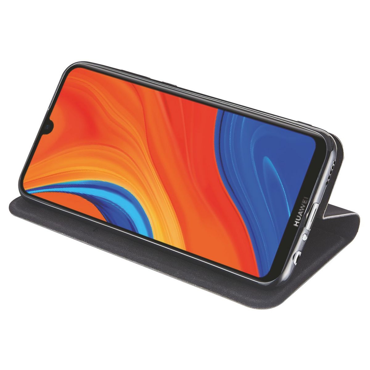 QILIVE Étui folio pour Huawei P Smart 2020 - Noir