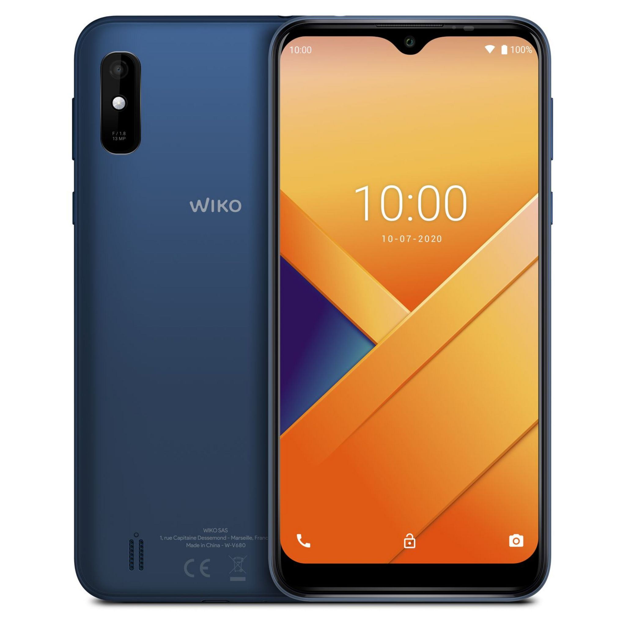 Voir la diapositive 1 : WIKO Smartphone Y81 LS 32 Go 6.2 pouces Bleu 4G Double NanoSim