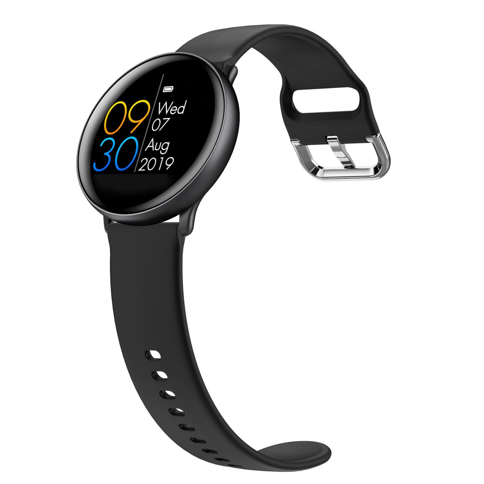 Voir la diapositive 2 : ABYX Montre connectée - fit Silk - Noir