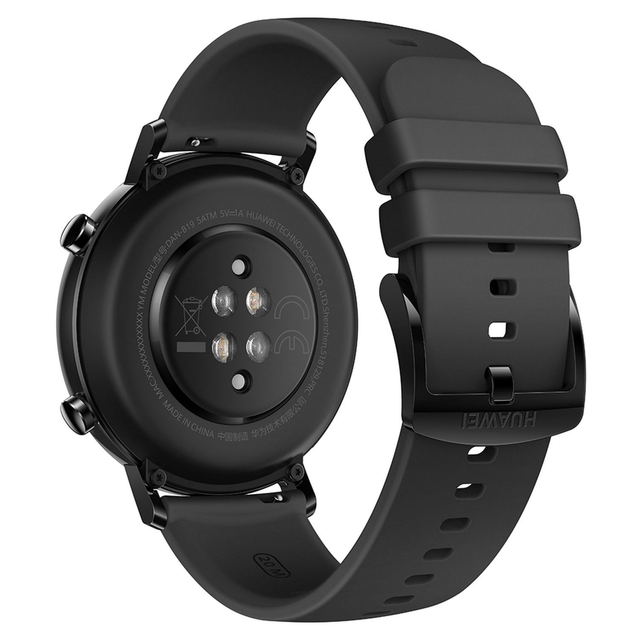 Voir la diapositive 3 : HUAWEI Montre connectée 42 mm - Watch GT 2 - Diana-B19S - Noir