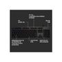 Voir la diapositive 6 : LOGITECH CLAVIER GAMING G512 CARBON LIGHTSYNC RVB avec switchs GX Brown et relais USB mécanique
