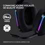 Voir la diapositive 6 : LOGITECH Casque Gaming Sans Fil G733 LIGHTSPEED RVB Noir