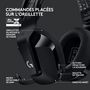 Voir la diapositive 8 : LOGITECH Casque Gaming Sans Fil G733 LIGHTSPEED RVB Noir