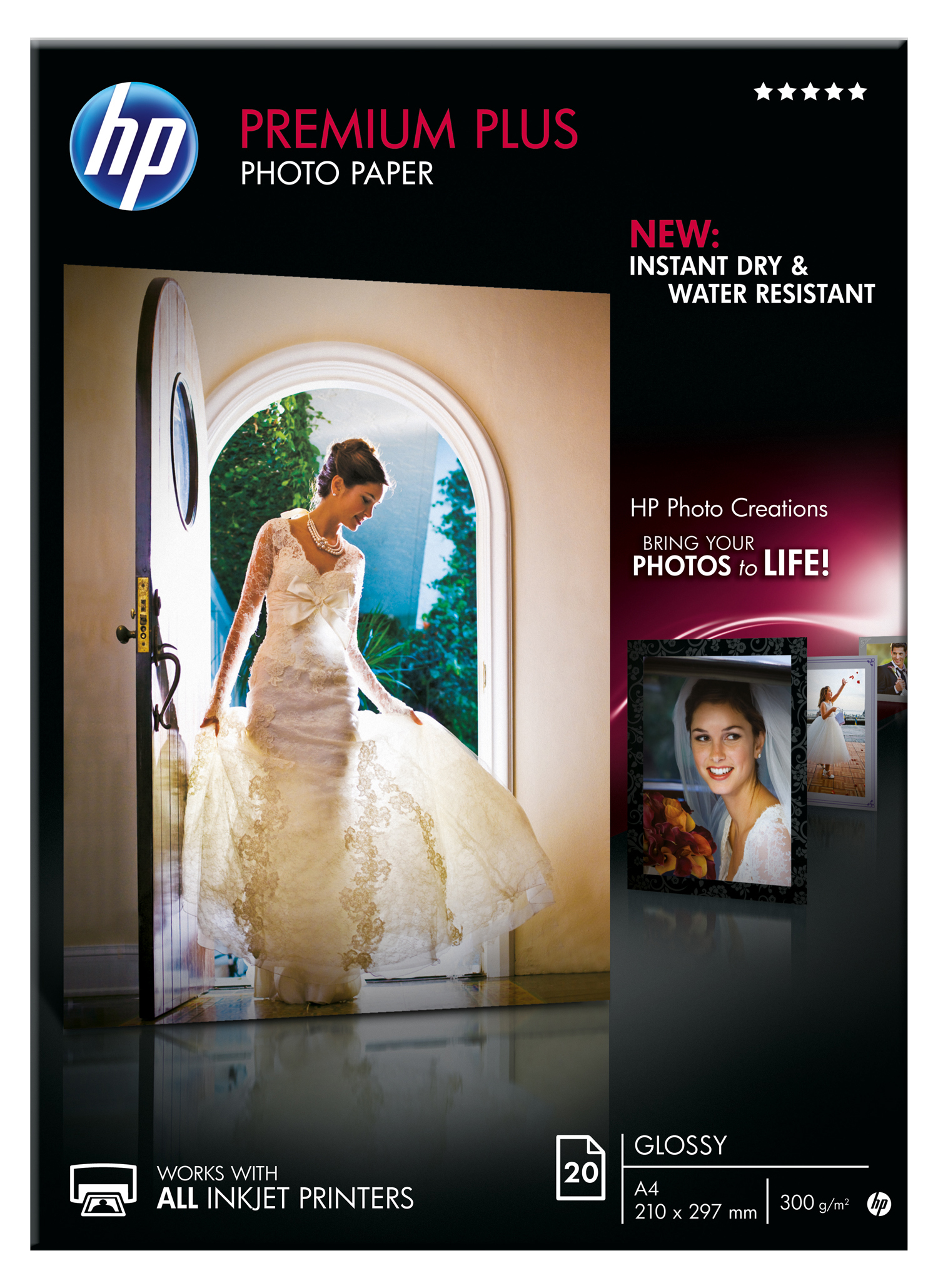 Voir la diapositive 3 : HP Papier PREMIUM A4 BRILLANT 