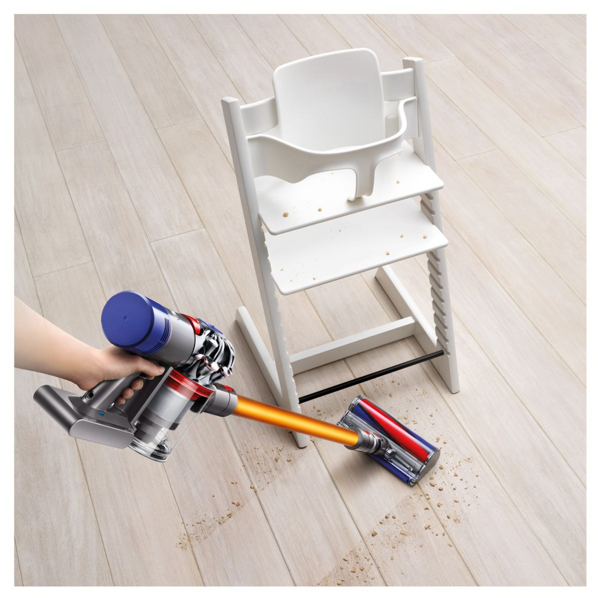 Voir la diapositive 5 : DYSON Aspirateur balai V8 ABSOLUTE+