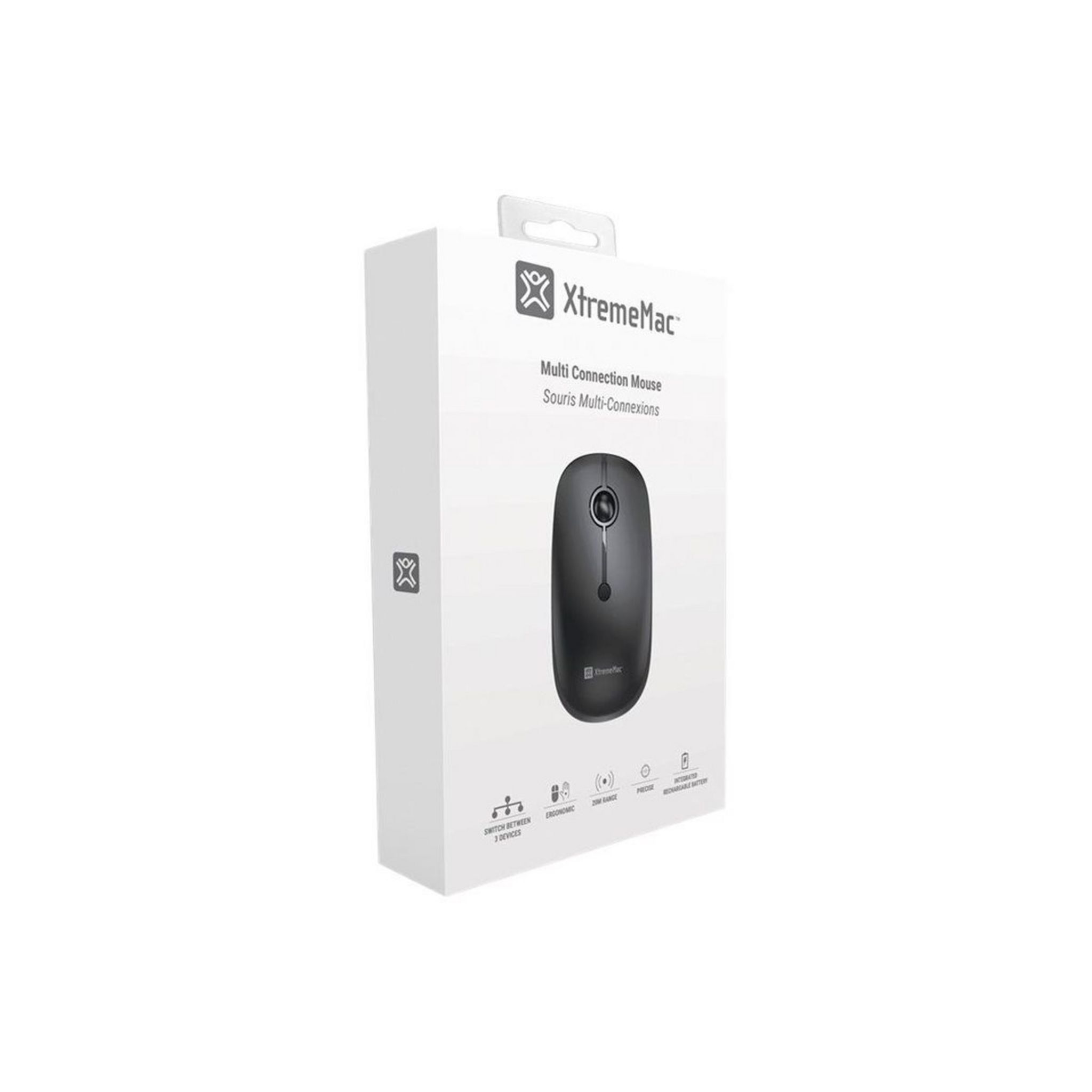 Voir la diapositive 3 : XTREMEMAC Souris BTH 2.4 GHZXWH-ALM13 - Gris