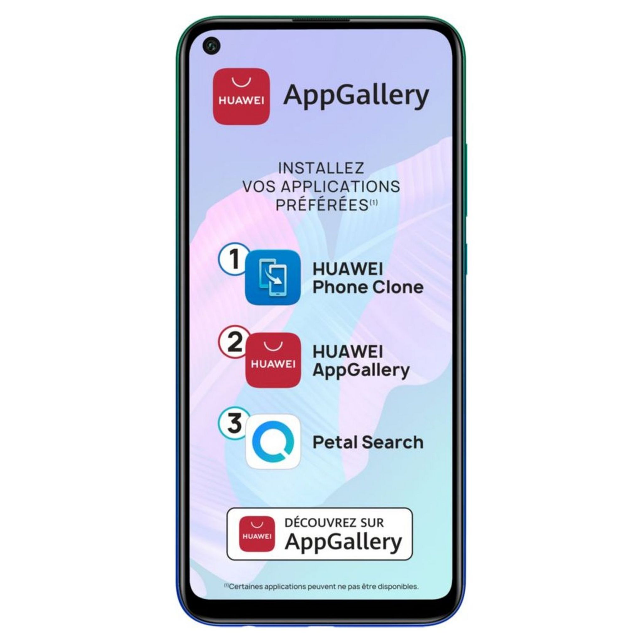 Voir la diapositive 10 : HUAWEI Smartphone P40 lite E 64 Go 6.39 pouces Bleu 4G Double NanoSim