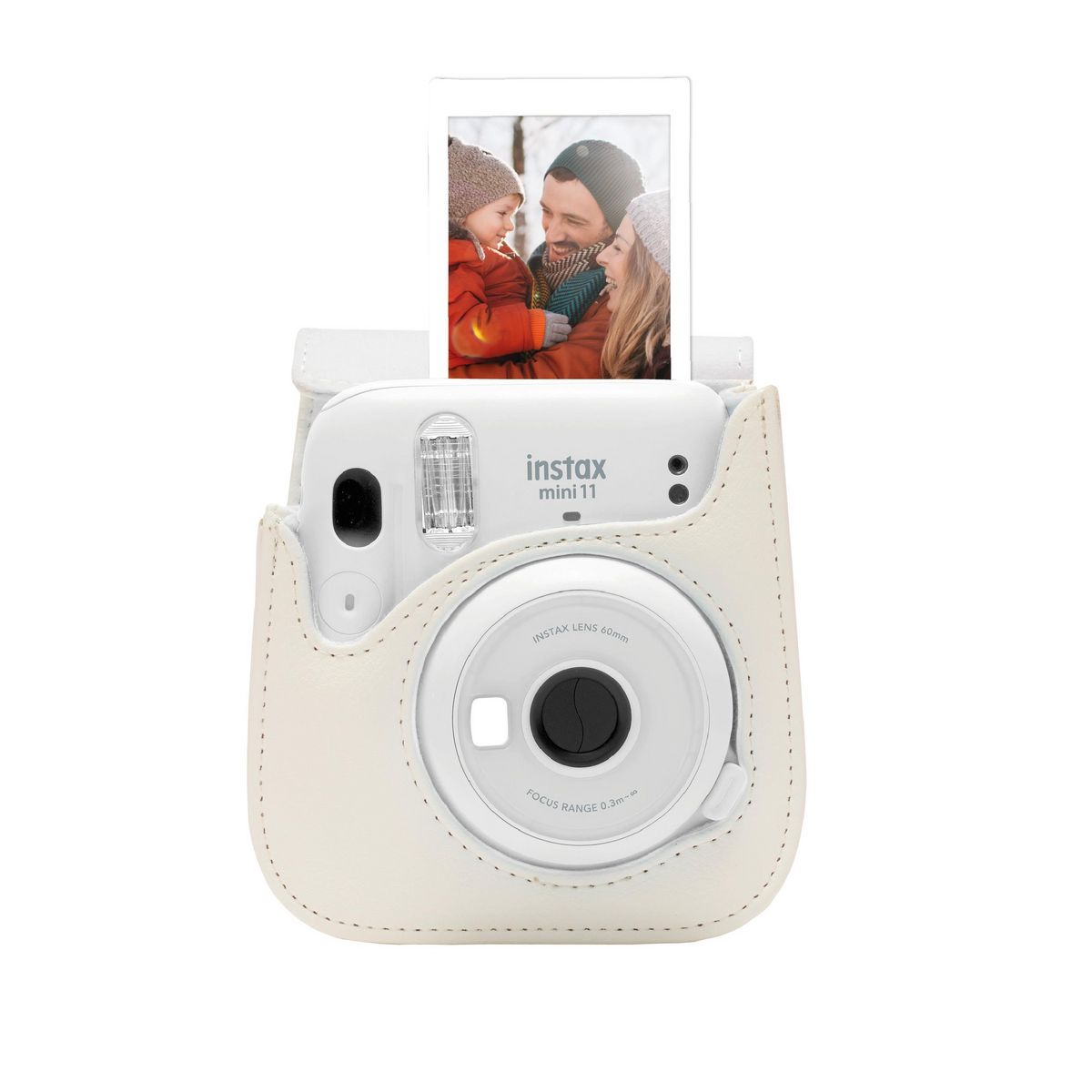 FUJIFILM Appareil photo instantané Instax Mini 11 Pack iconique - Blanc