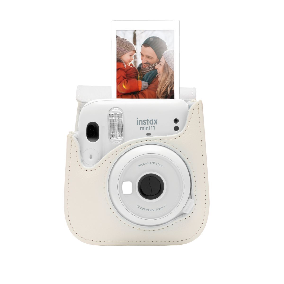 FUJIFILM Appareil photo instantané Instax Mini 11 Pack iconique - Blanc