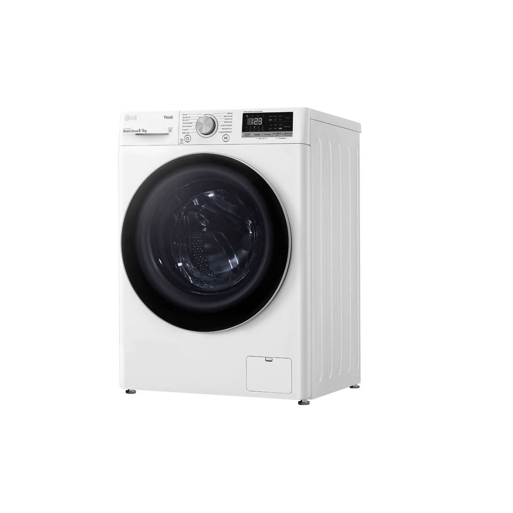 Voir la diapositive 4 : LG Lave linge séchant hublot F854N41WR, 8 kg lavage, 5 kg séchage, 1400 T/min, E
