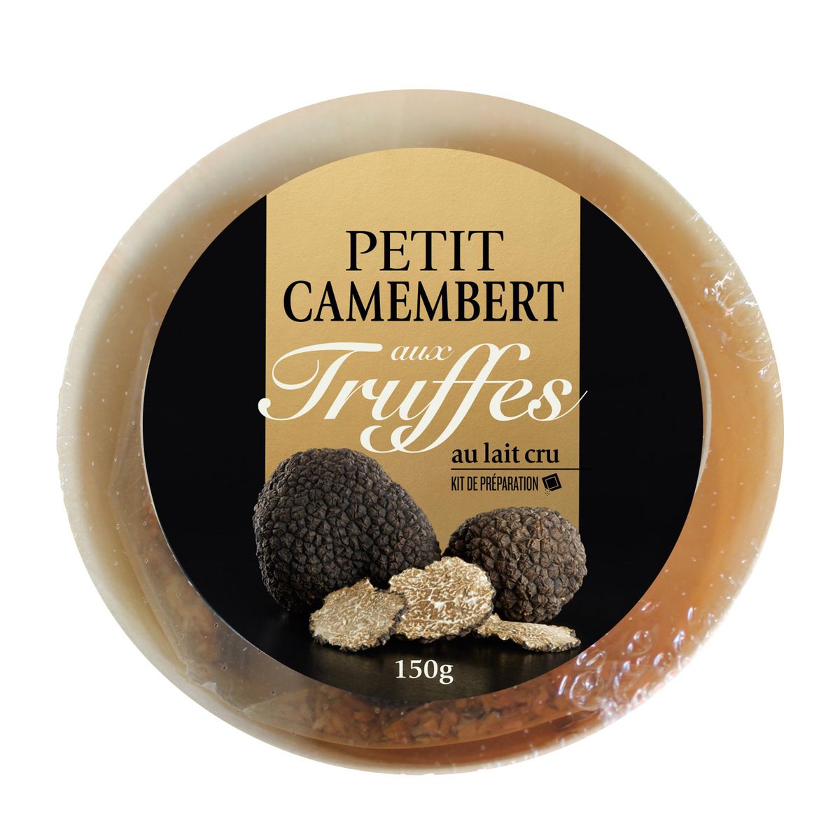 Petit Camembert au lait cru et sa préparation aux truffes 150g