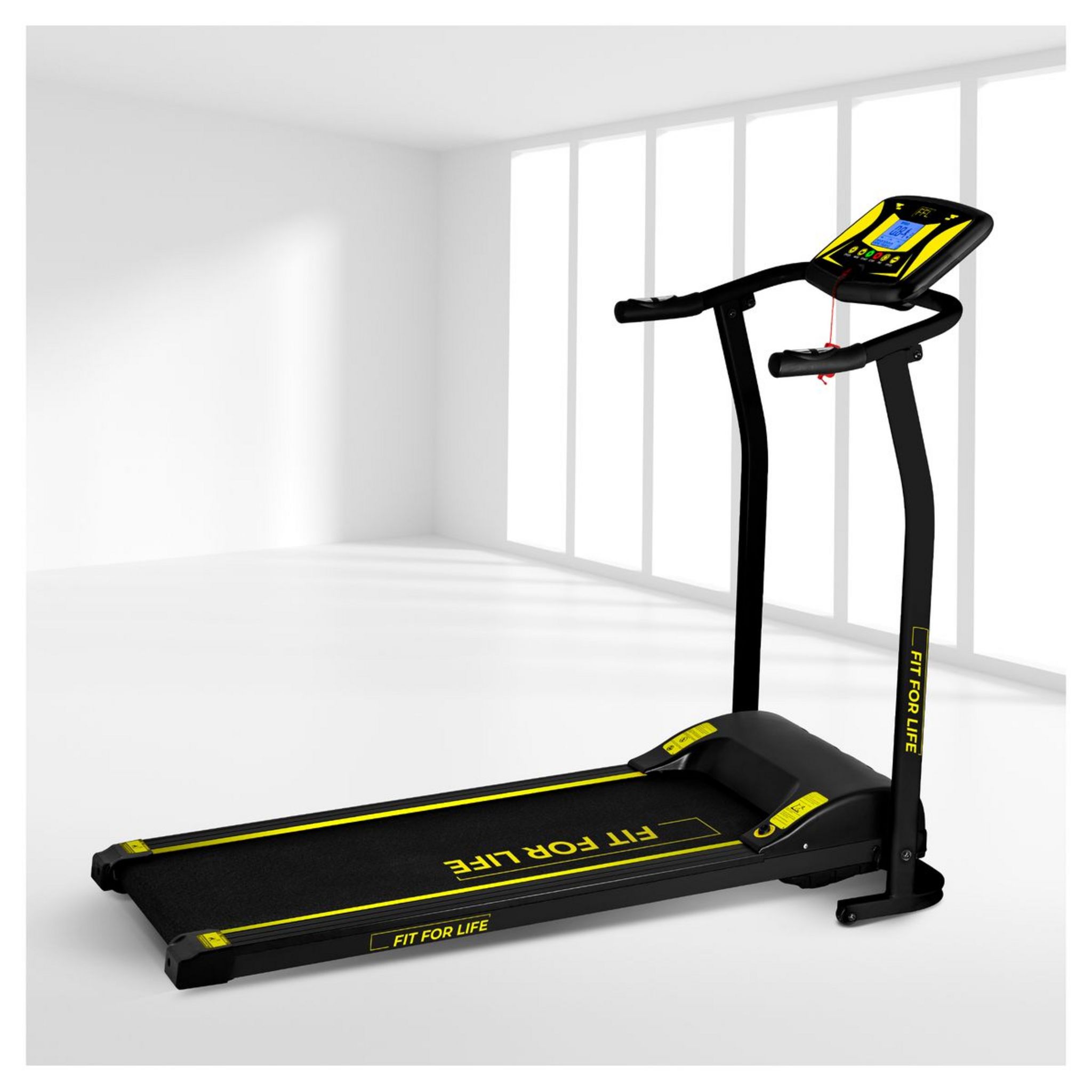 Voir la diapositive 12 : FIT FOR LIFE Tapis de marche XXT2020 - Noir