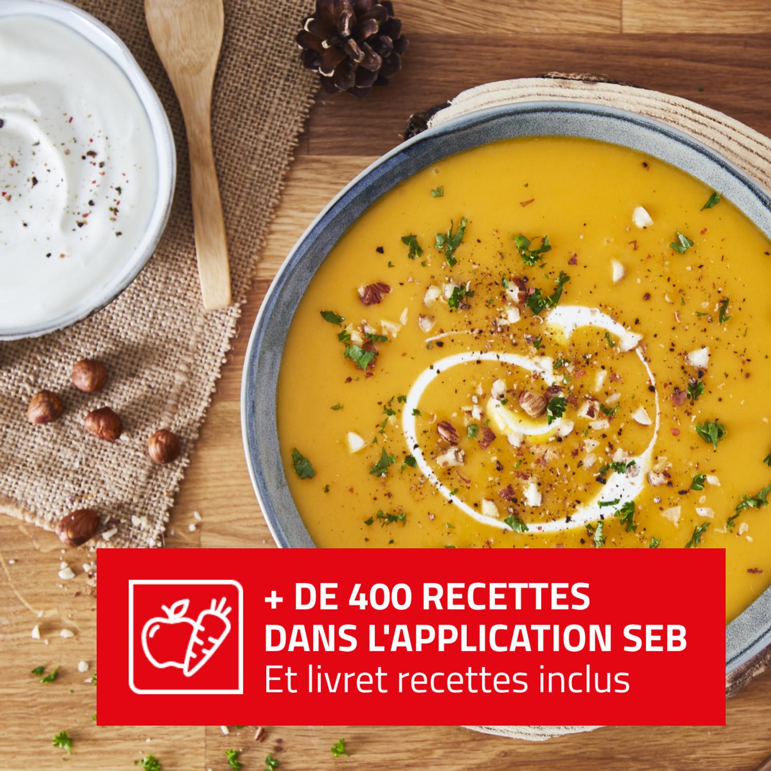 Voir la diapositive 6 : SEB Autocuiseur 7.5 L Clipso Minut Eco Respect tous feux dont induction