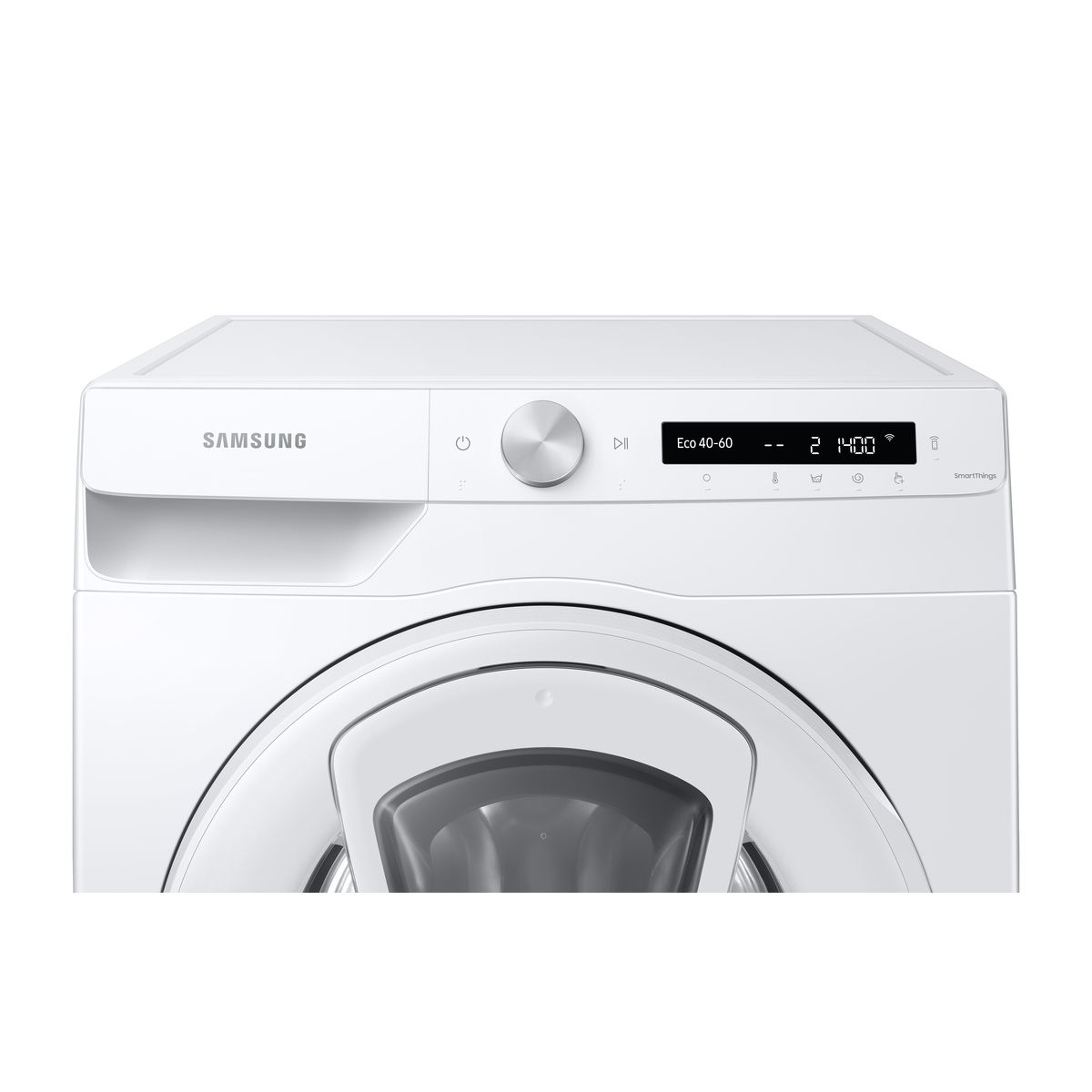 Voir la diapositive 5 : SAMSUNG Lave linge ADD WASH hublot WW80T554DTW, 8 kg, 1400 T/min