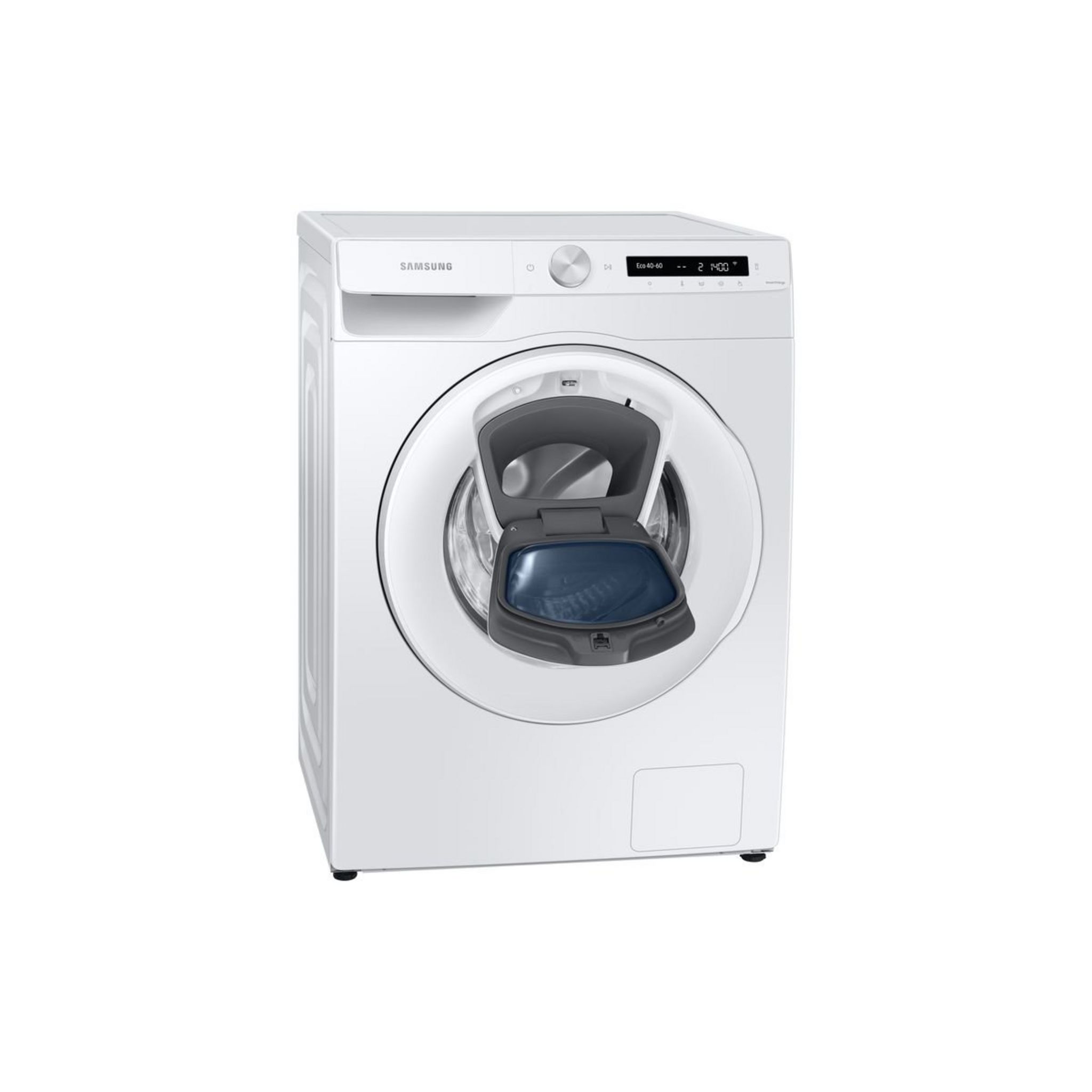 Voir la diapositive 6 : SAMSUNG Lave linge ADD WASH hublot WW80T554DTW, 8 kg, 1400 T/min
