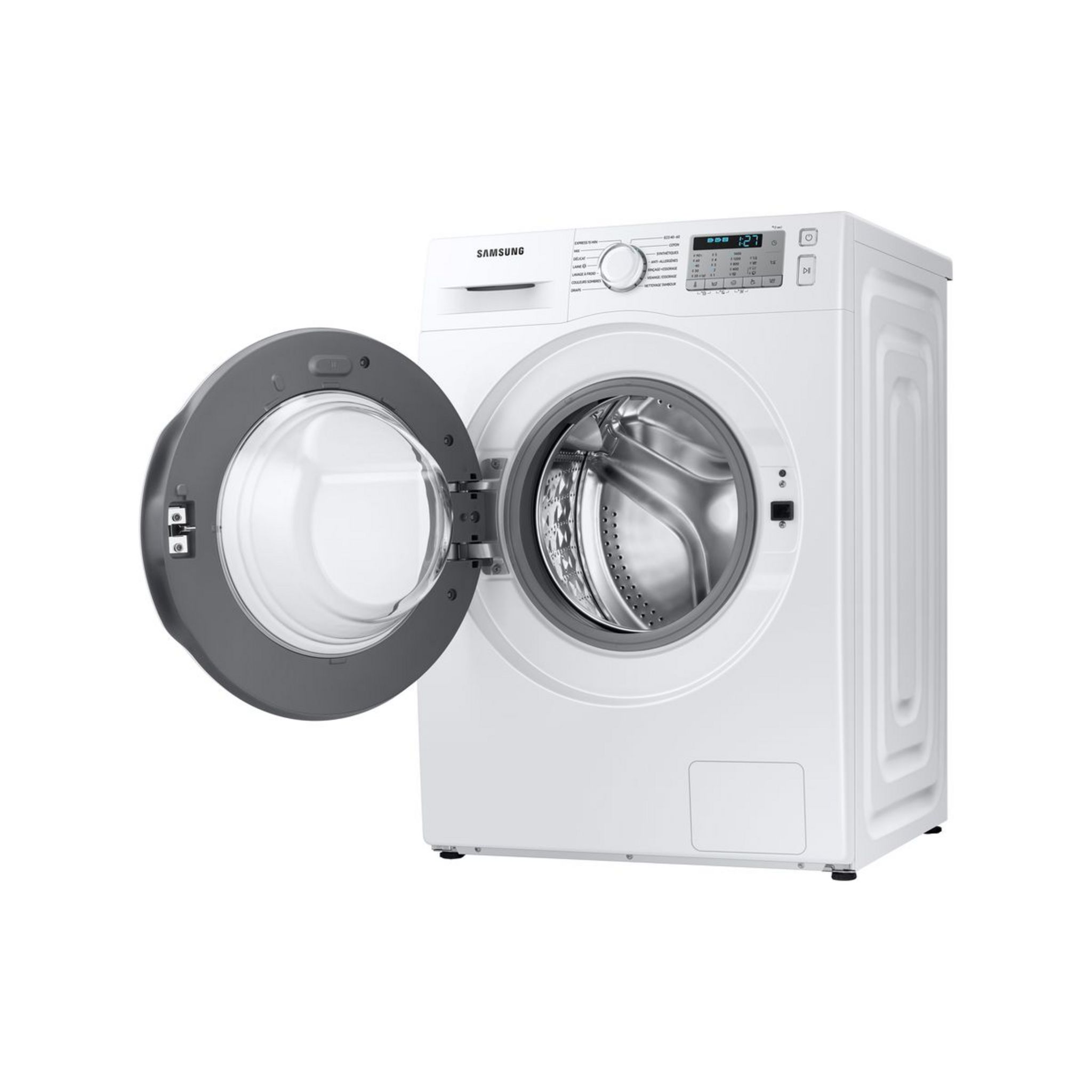 Voir la diapositive 5 : SAMSUNG Lave linge hublot WW90TA046TH, 9 kg, 1400 T/min