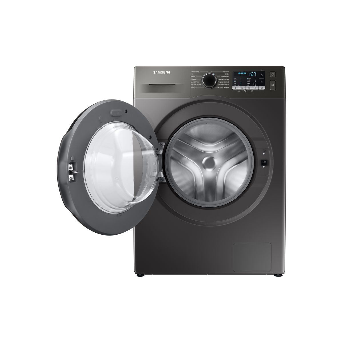 Voir la diapositive 8 : SAMSUNG Lave linge hublot WW70TA046AX, 7 kg, 1400 T/min