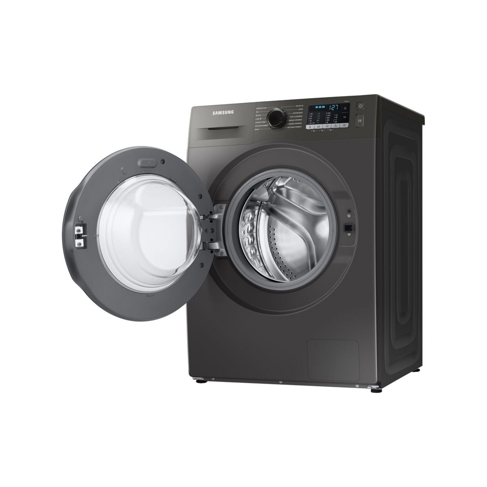 Voir la diapositive 9 : SAMSUNG Lave linge hublot WW70TA046AX, 7 kg, 1400 T/min