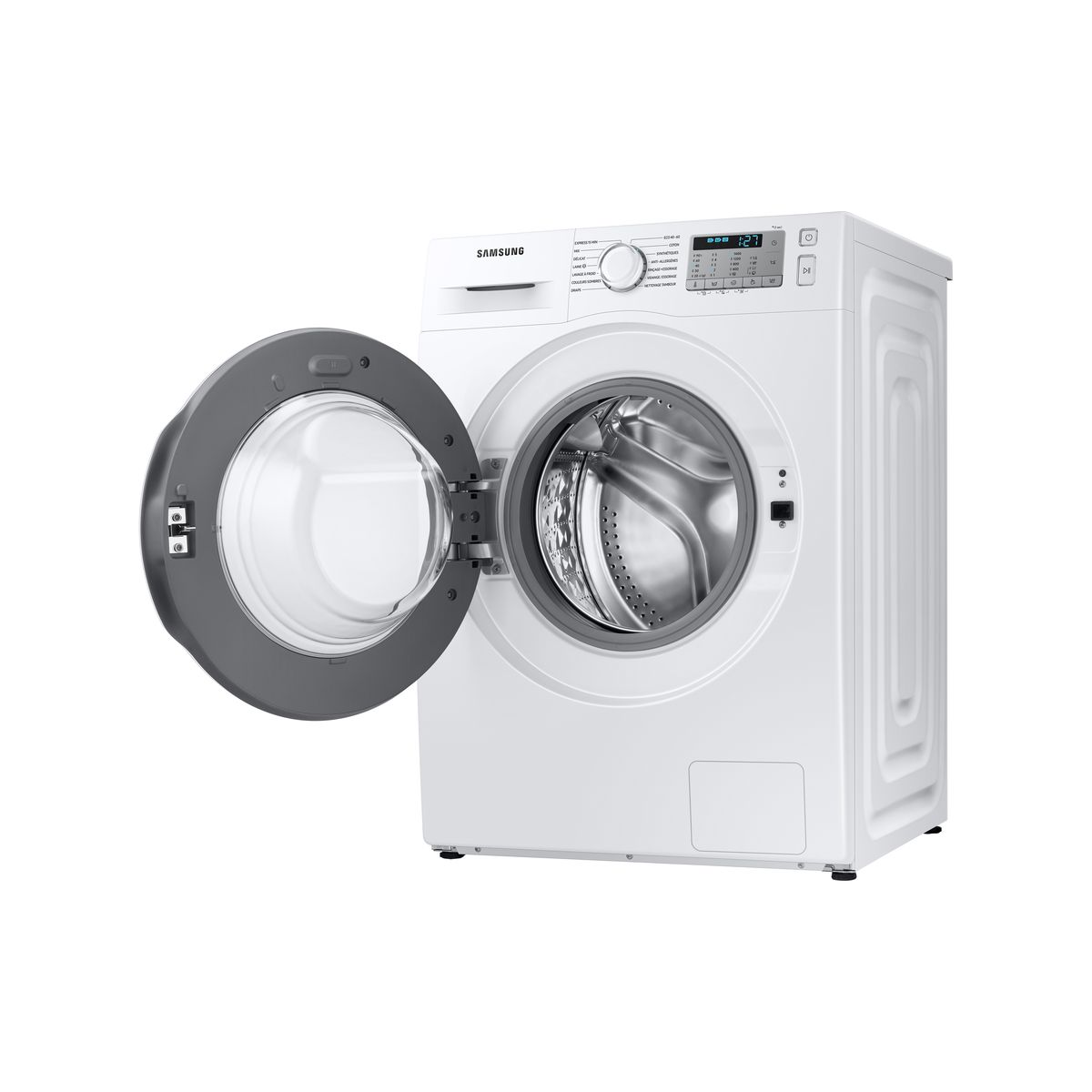 Voir la diapositive 7 : SAMSUNG Lave linge hublot WW80TA046TH, 8 kg, 1400 T/min