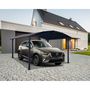 Voir la diapositive 1 : PALRAM Carport Aluminium - Anthracite - ARCADIA 4300