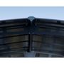 Voir la diapositive 6 : PALRAM Carport Aluminium - Anthracite - ARCADIA 4300