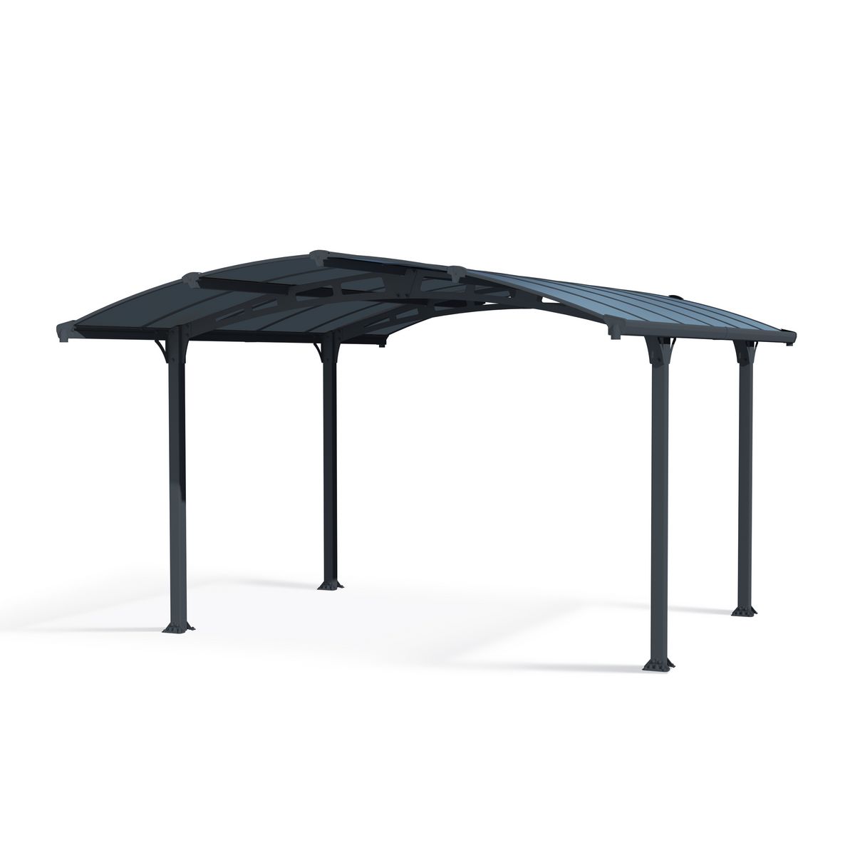 PALRAM Carport Aluminium - Anthracite - ARCADIA 4300