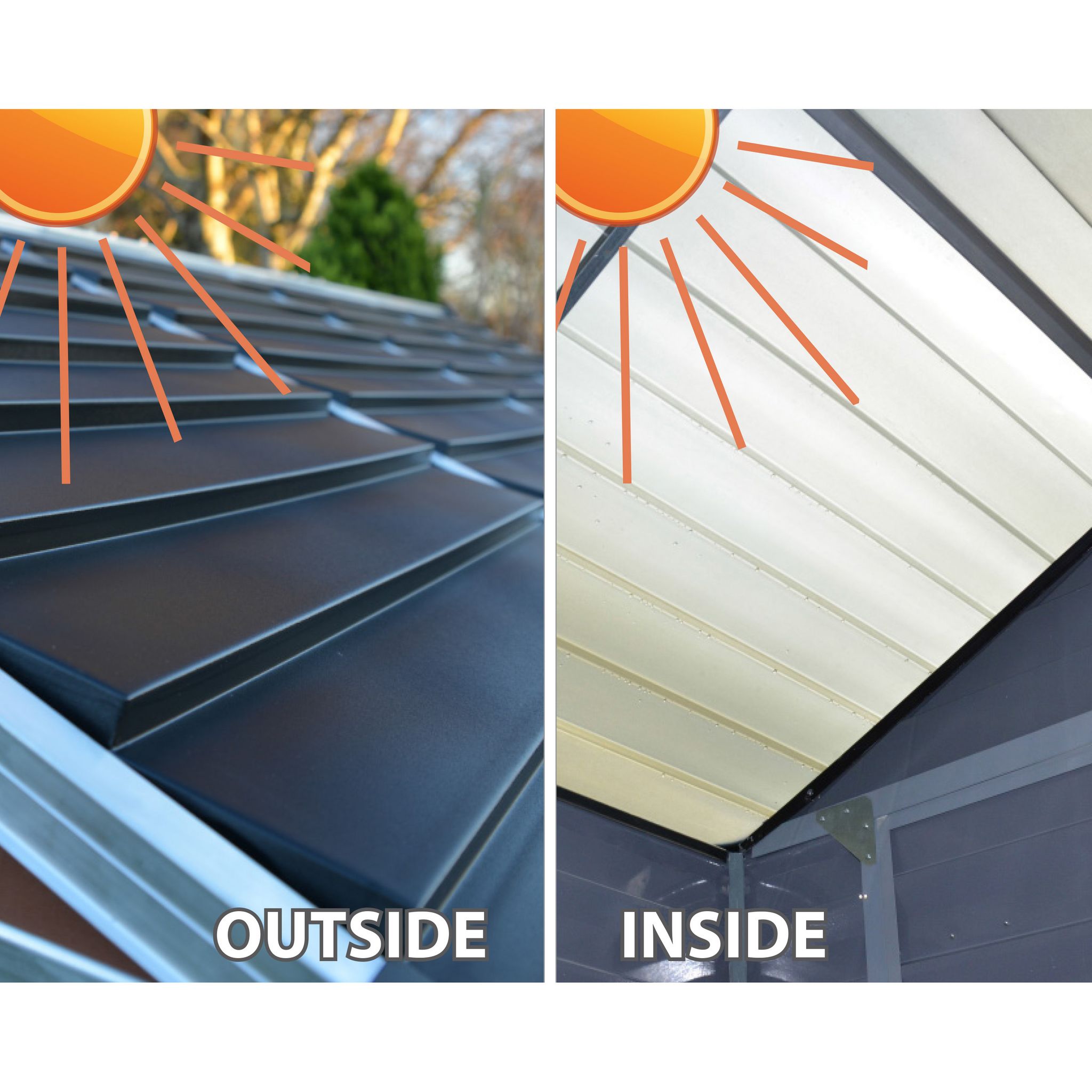 Voir la diapositive 4 : CANOPIA BY PALRAM Abri de jardin polycarbonate - Avec plancher - 1,9m² - SKYLIGHT