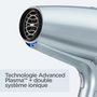 Voir la diapositive 3 : BABYLISS Sèche cheveux avec diffuseur fonction ionique Hydro-fusion D773DE - Gris