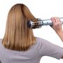 Voir la diapositive 4 : BABYLISS Brosse soufflante Hydro-fusion AS773E - Gris