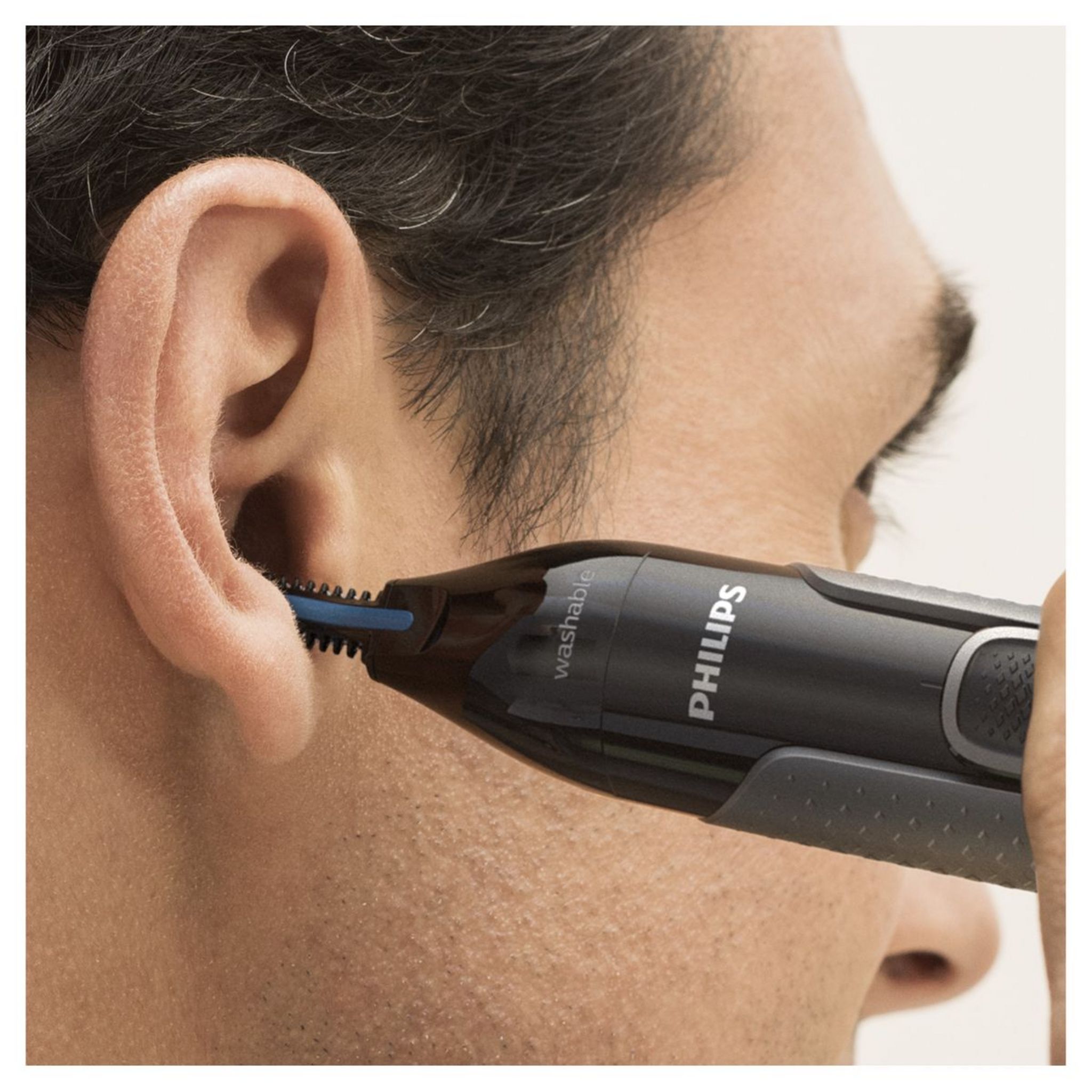 Voir la diapositive 3 : PHILIPS Tondeuse nez-oreilles NT3650/16 - Gris