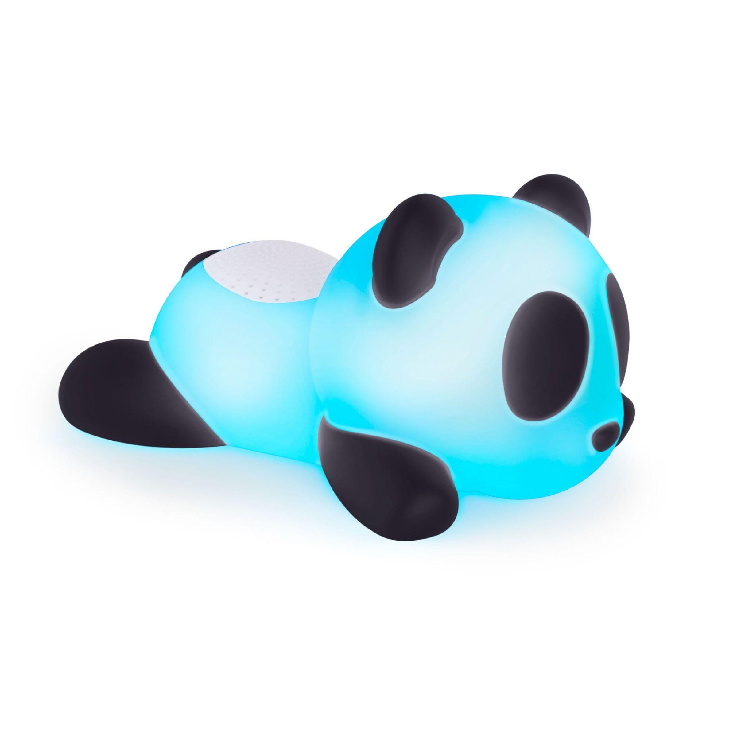 Voir la diapositive 2 : BIGBEN Enceinte portable Bluetooth lumineuse - Noir / blanc - Luminus Panda 2