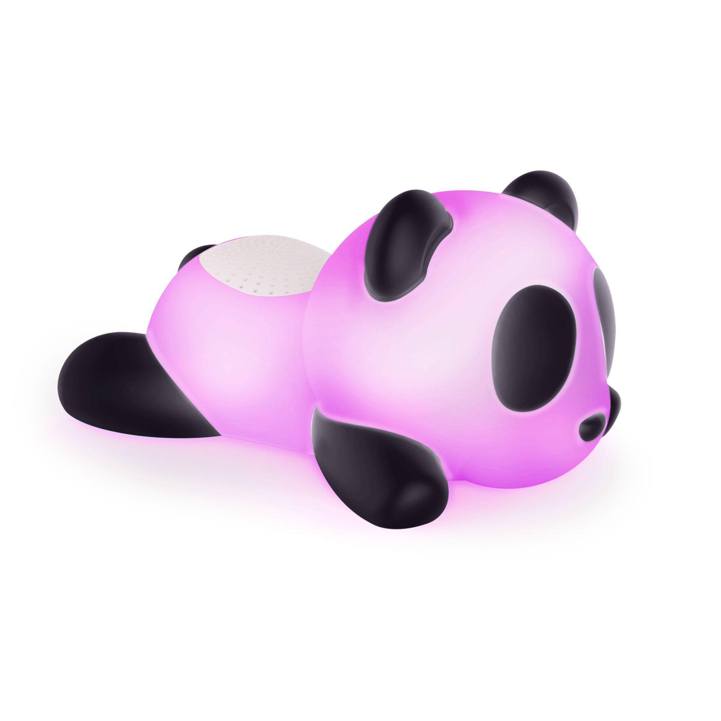 Voir la diapositive 4 : BIGBEN Enceinte portable Bluetooth lumineuse - Noir / blanc - Luminus Panda 2
