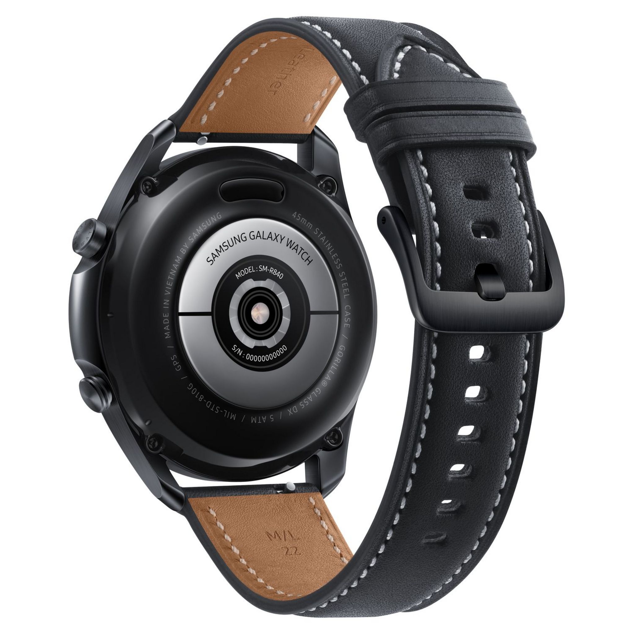 Voir la diapositive 3 : SAMSUNG Montre connectée Galaxy Watch 3 - 45 mm - Noir