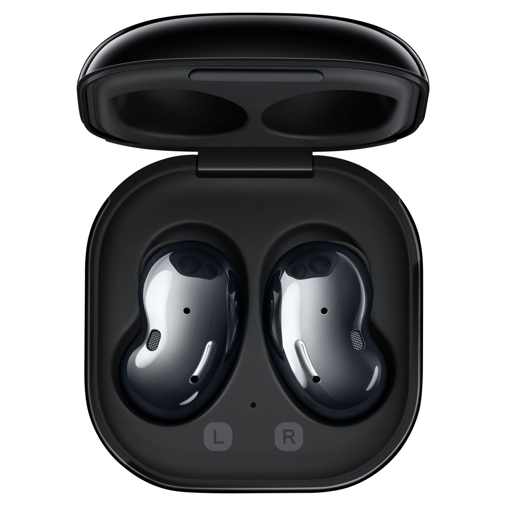 Voir la diapositive 7 : SAMSUNG Écouteurs Bluetooth Galaxy Buds Live avec étui de recharge - Noir
