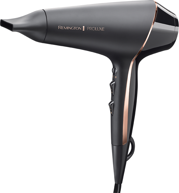 Voir la diapositive 4 : REMINGTON Sèche cheveux professionnel ionique avec diffuseur AC9140B - Noir