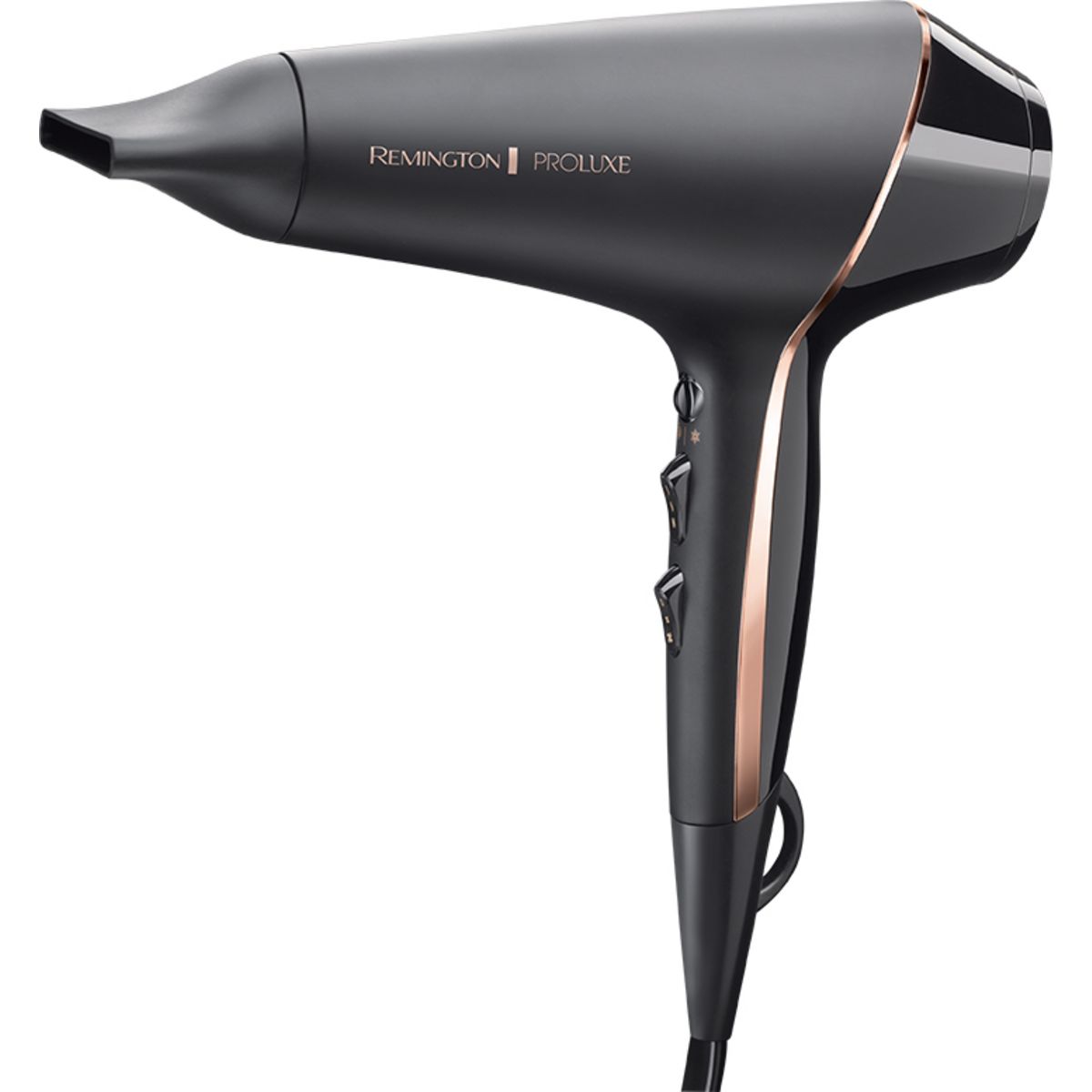 REMINGTON Sèche cheveux professionnel ionique avec diffuseur AC9140B - Noir