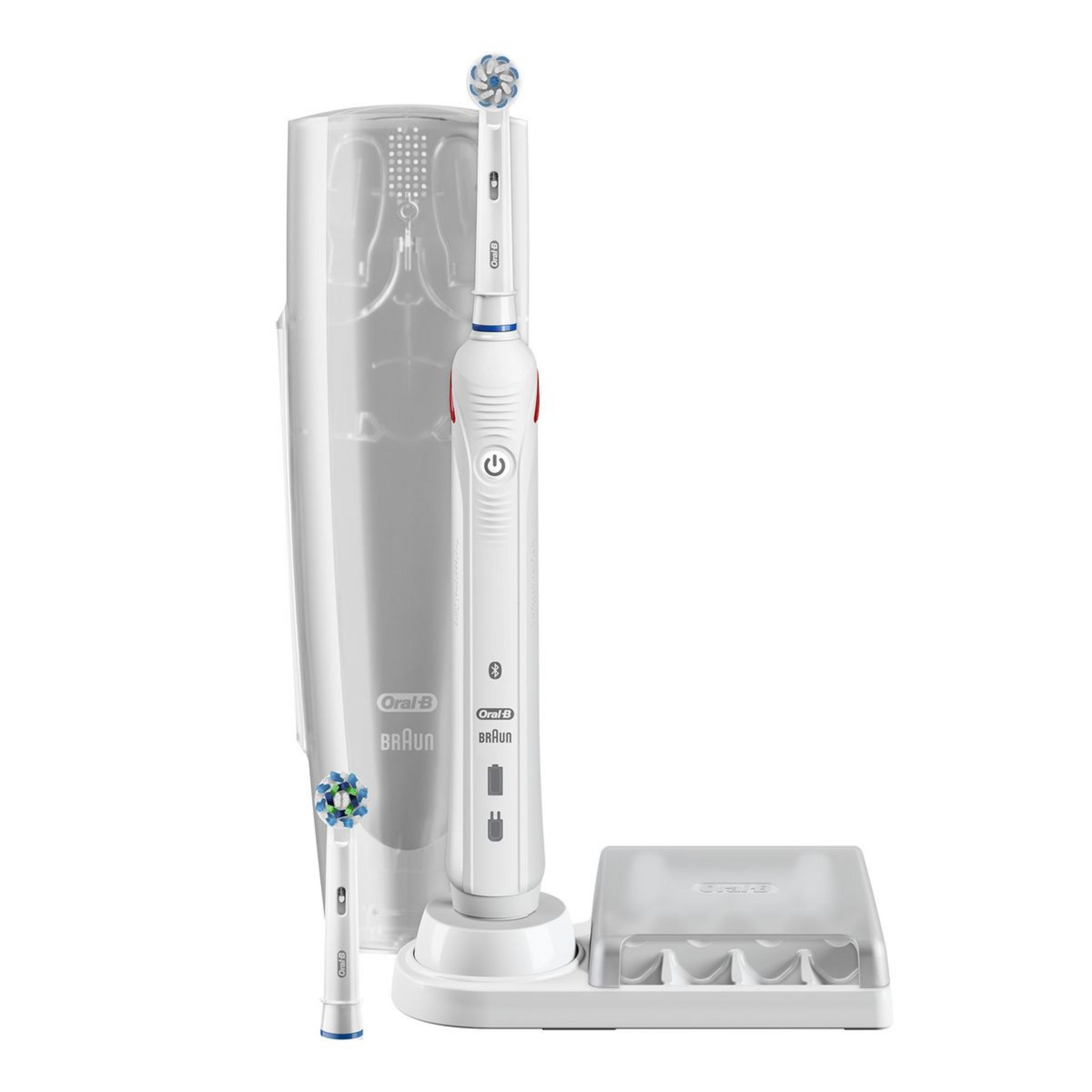 Voir la diapositive 1 : ORAL-B Oral-B Smart&nbsp;4 4500S Sensi Ultrathin Brosse À Dents Électrique Rechargeable, 1&nbsp;Manche Connecté, 3&nbsp;Modes Dont Blancheur Et Douceur, 2&nbsp;Brossettes, 1&nbsp;Étui De Voyage Offert