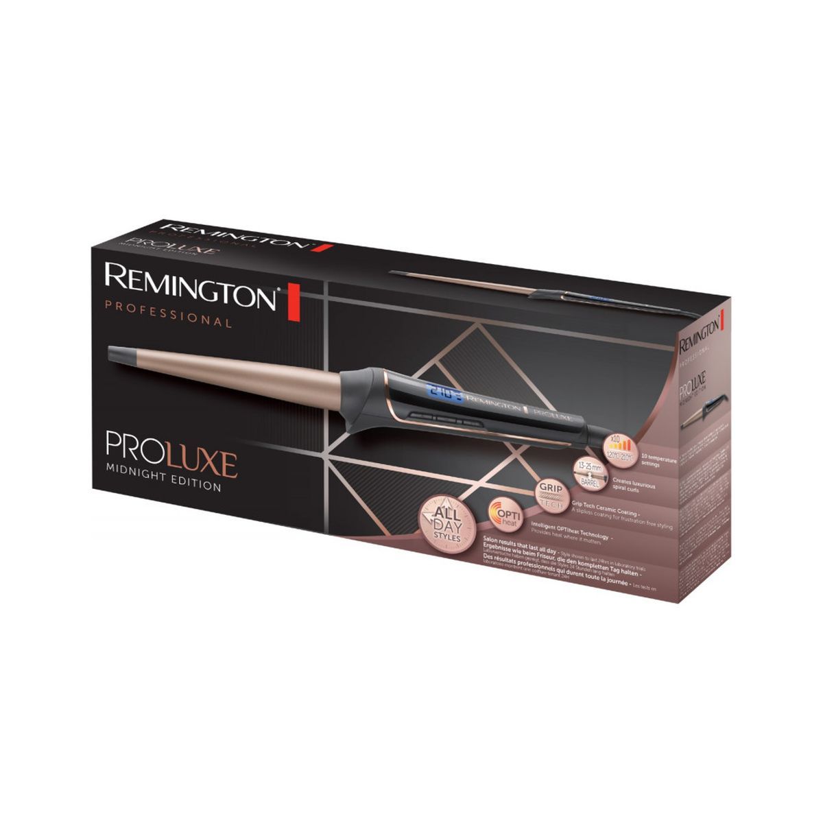 REMINGTON Boucleur conique CI91W1B - Noir