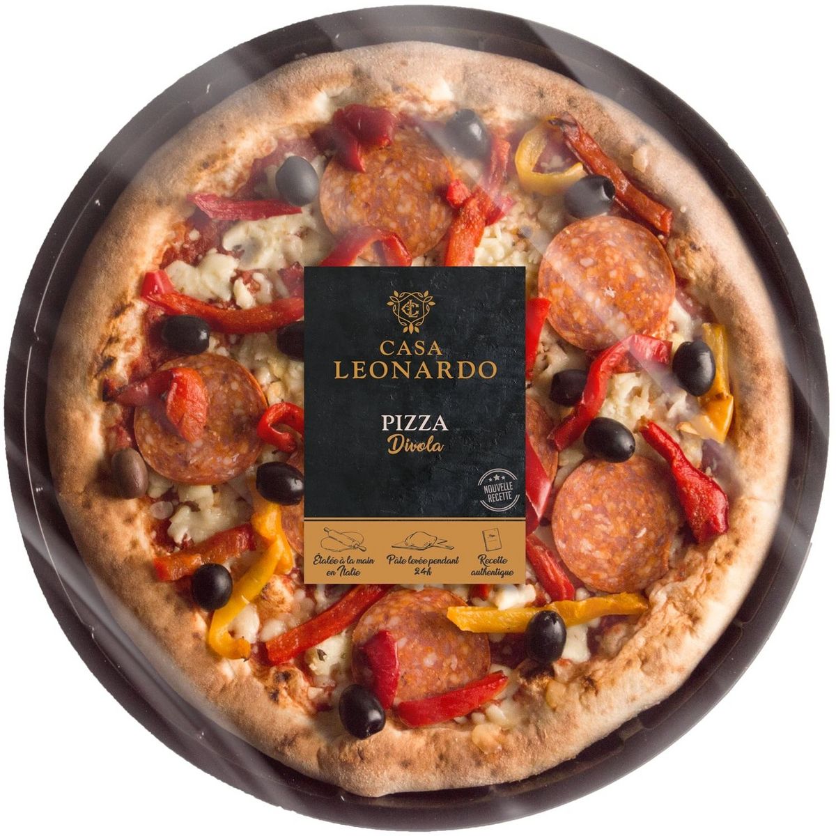 CASA LEONARDO Pizza Divola 510g