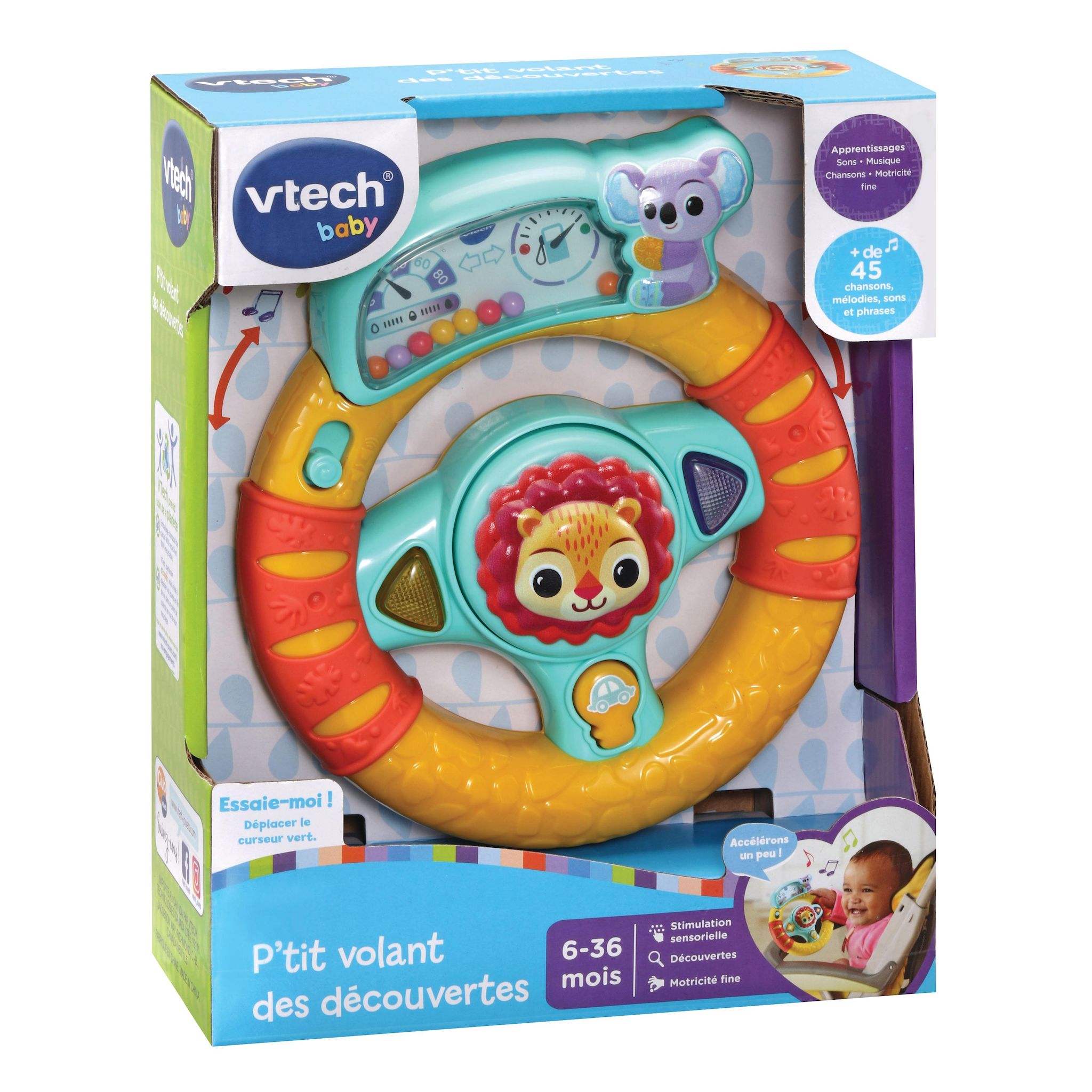 Voir la diapositive 2 : VTECH P tit volant des découvertes