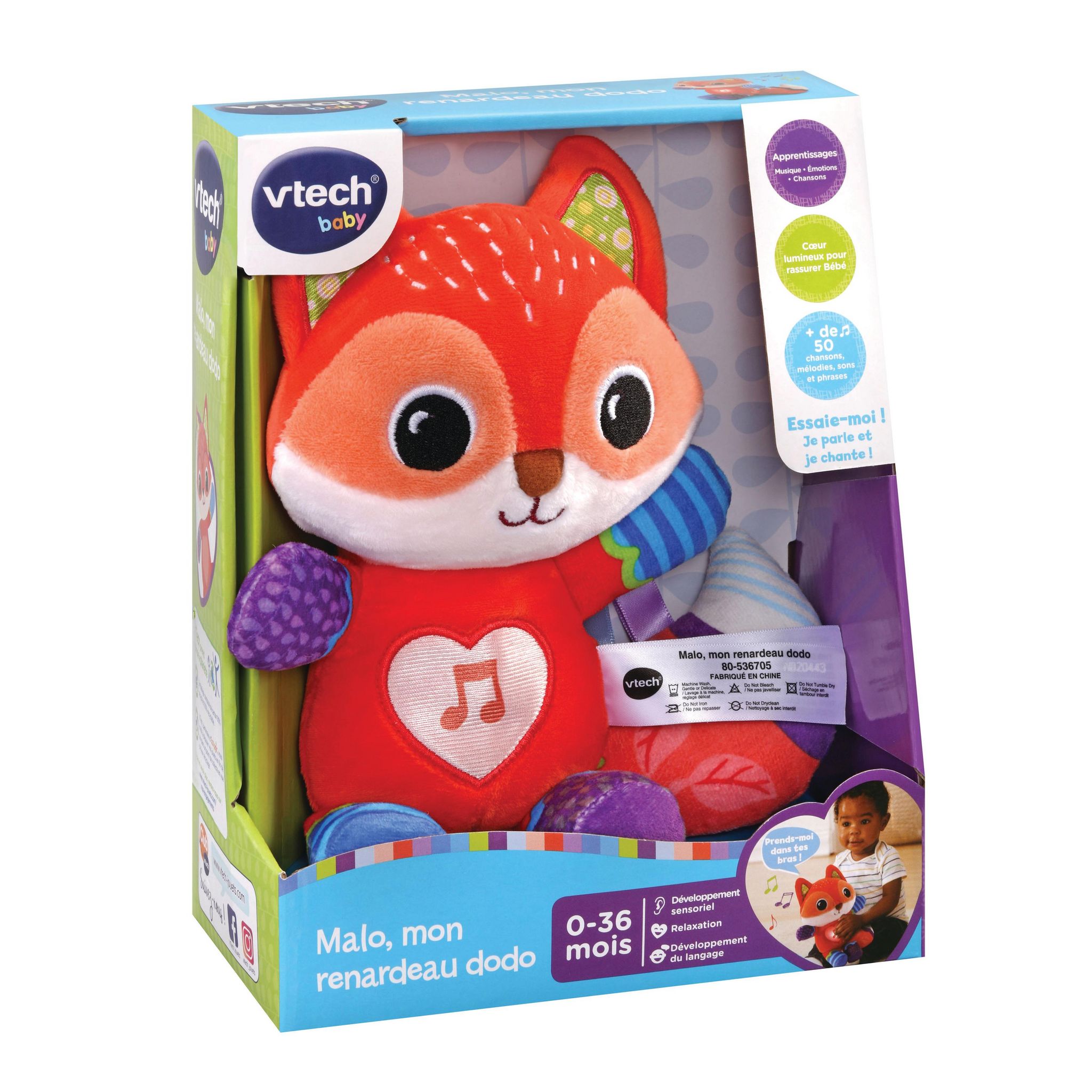Voir la diapositive 3 : VTECH Mon Renardeau Dodo